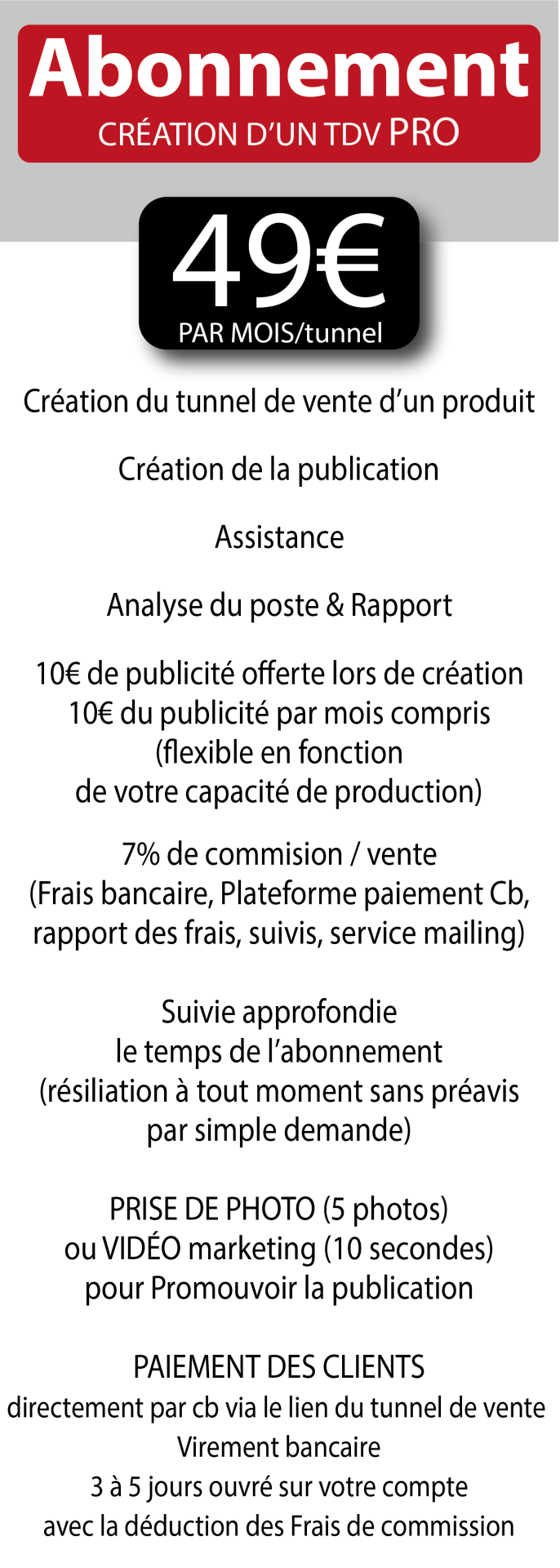 Plan pro tdv974 abonnement 49 par mois 1